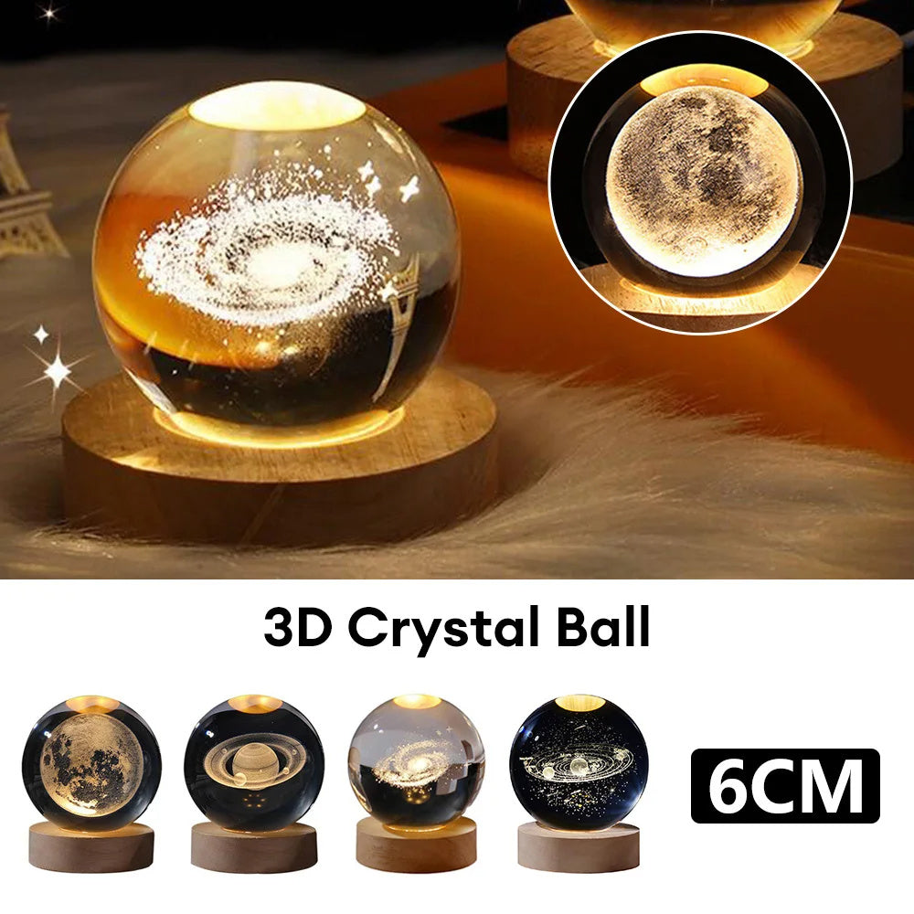 Esfera de cristal 3D